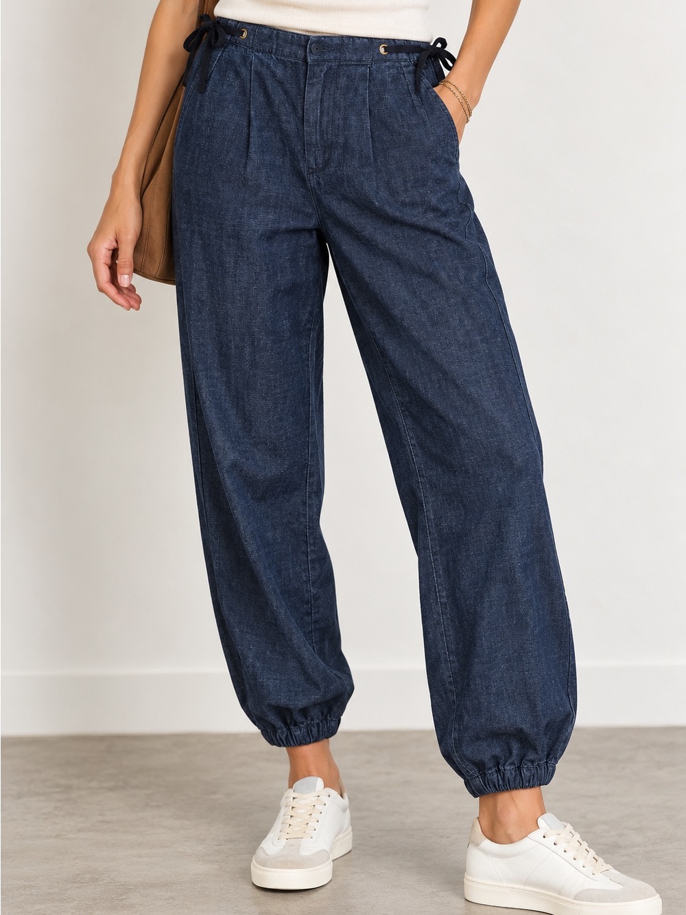 Pilcro Dark Wash Denim Jogger Pants Size 27 Ankle